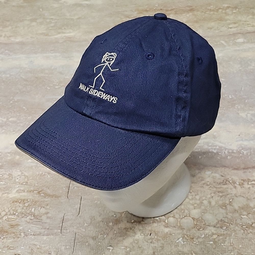 HARVARD SQUARE WALK SIDEWAYS COTTON HAT ONE SIZE
